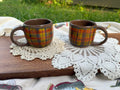 Picnic Plaid Mug Set