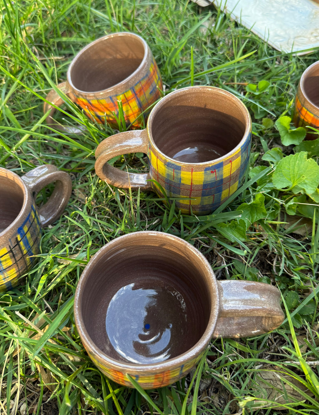 Susie Plaid Mug (Right)