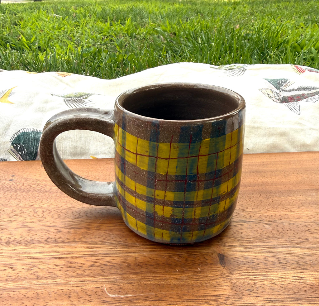 Susie Plaid Mug (Right)