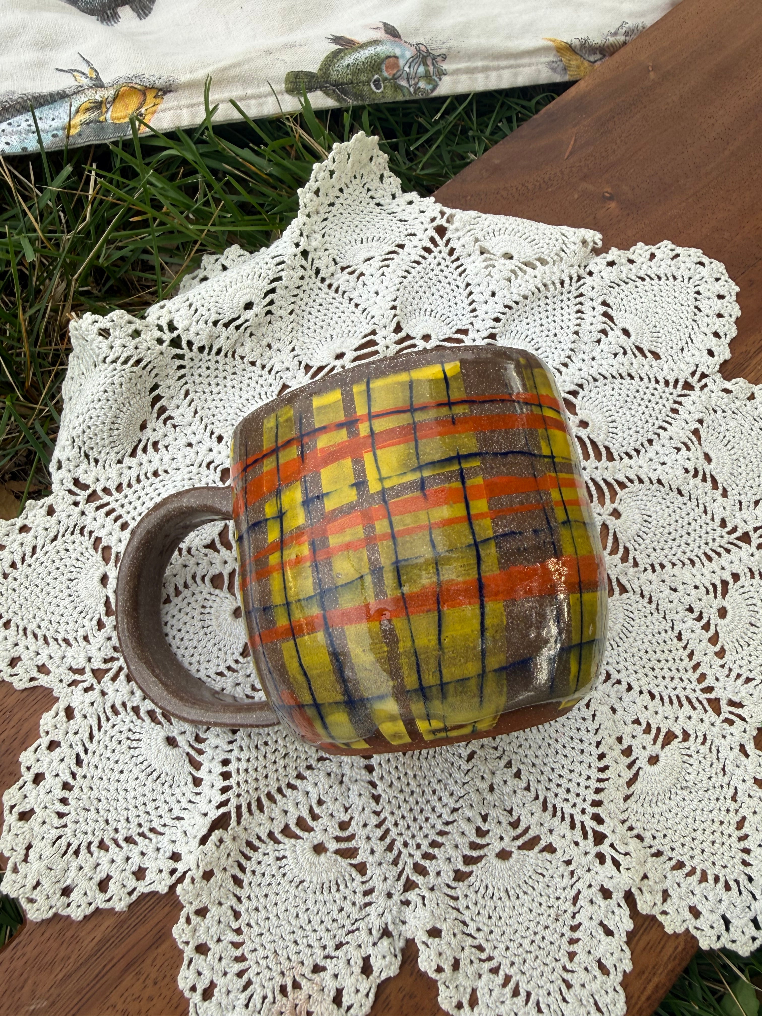 Billy Plaid Mug 2